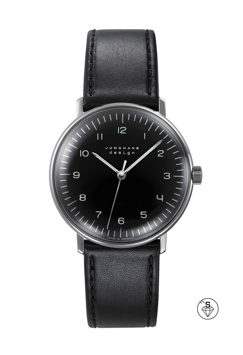Junghans Max Bill handopwinder 027-3702.02 - handopwind horloge - vintage - luxe - heren horloge - dames horloge - cadeautip