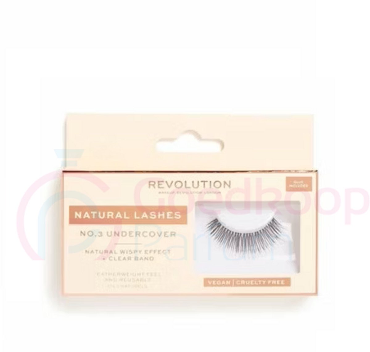 Revolution Natural Lashes No.3 with Glue Included
