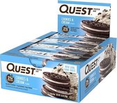 Quest Nutrition Quest Bar - Eiwitreep - 1 doos (12 eiwitrepen) - Cookies & Cream