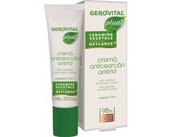 Gerovital Plant Oogcrème tegen Donkere Kringen 15 ml | 3-in-1 Anti-Rimpel Concealer - Met Plantaardige Ceramiden - Voor Normale Huid