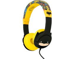Batman - kinderkoptelefoon met volumebegrenzing - verstelbaar - comfortabel