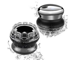Kraftverdia® - Tondeuse - Tondeuse mannen - Skull Shaver - Hoofd scheerapparaat mannen - Hoofd Kaal Scheren - 360° Draaibare Zelfknip-Set - Met LDE-display, laag geluidsniveau