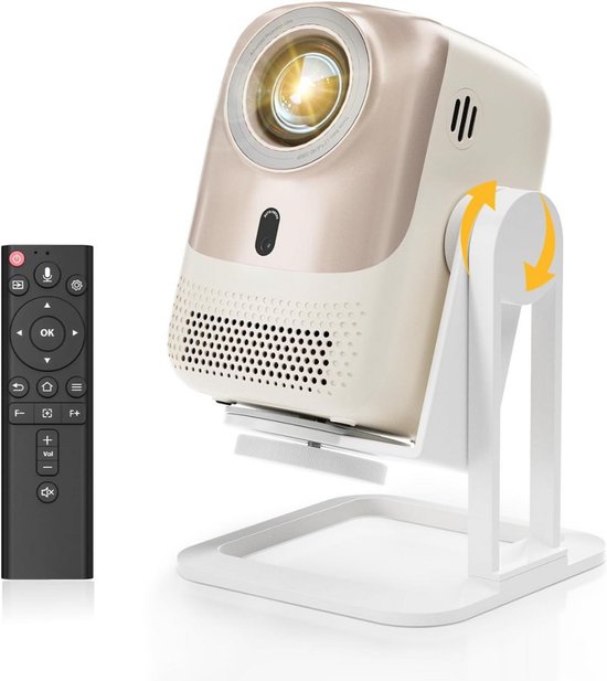 Mini beamer - Projector - Beamerscherm - Projectiescherm - Outdoor & Indoor Projector -