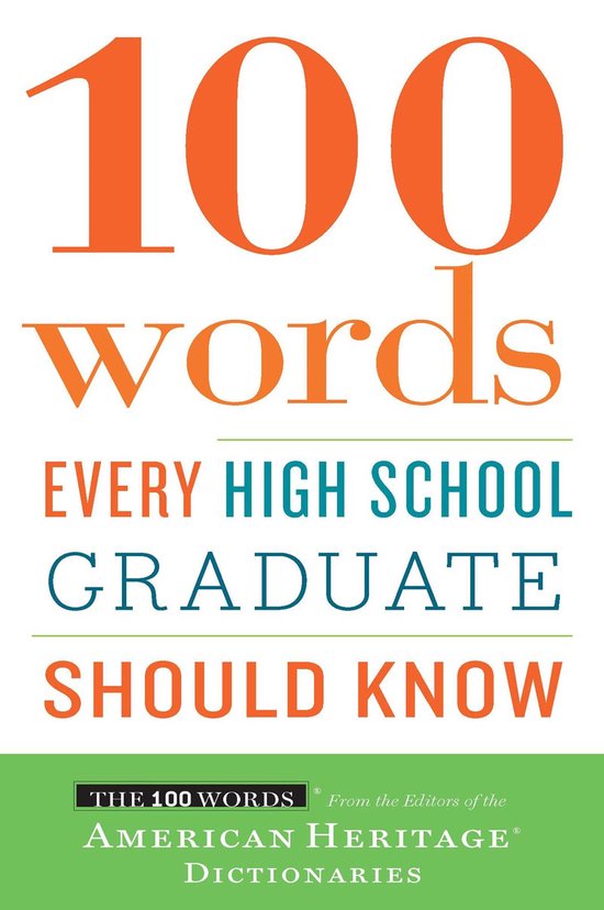100 Words Every High School Graduate Should Know - cover