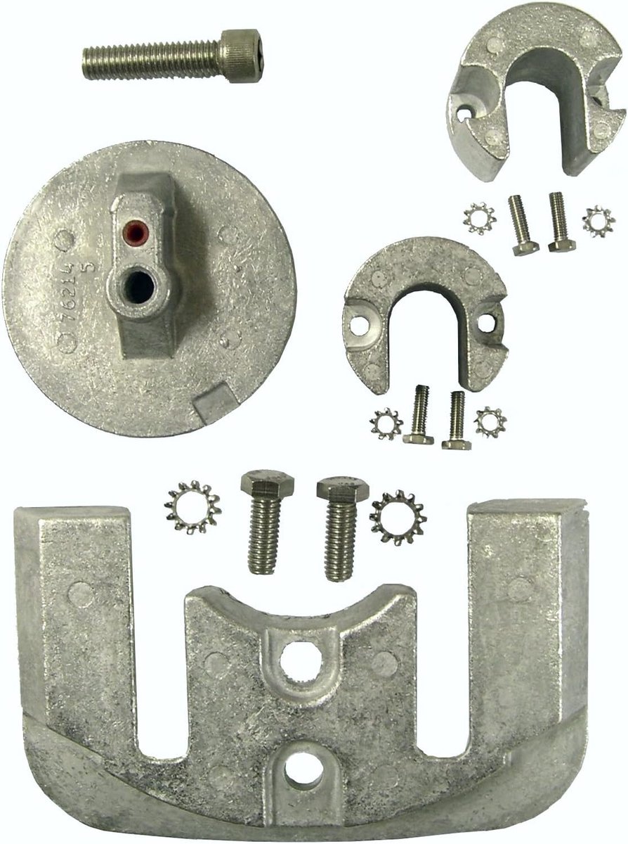 MGDUFF aluminium Anode Kit voor Mercury/Mercruiser Bravo 2 & 3
