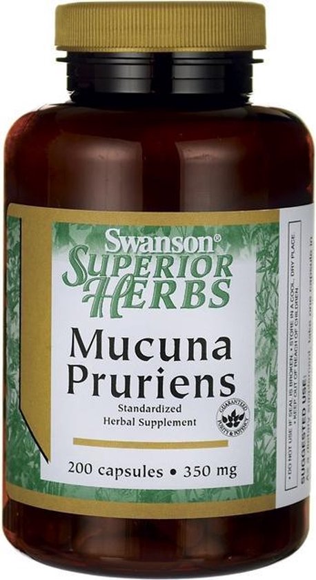 Foto: Swanson health mucuna pruriens 350mg 200 capsules