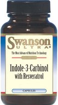 Swanson health Ultra Indole-3-Carbinol met Resveratrol - 60 Capsules