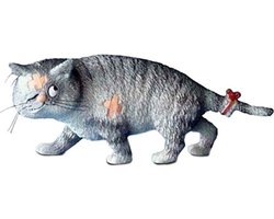 Dubout cat figurines - beeldje DUB29 - Gros Matou - 13cm lengte