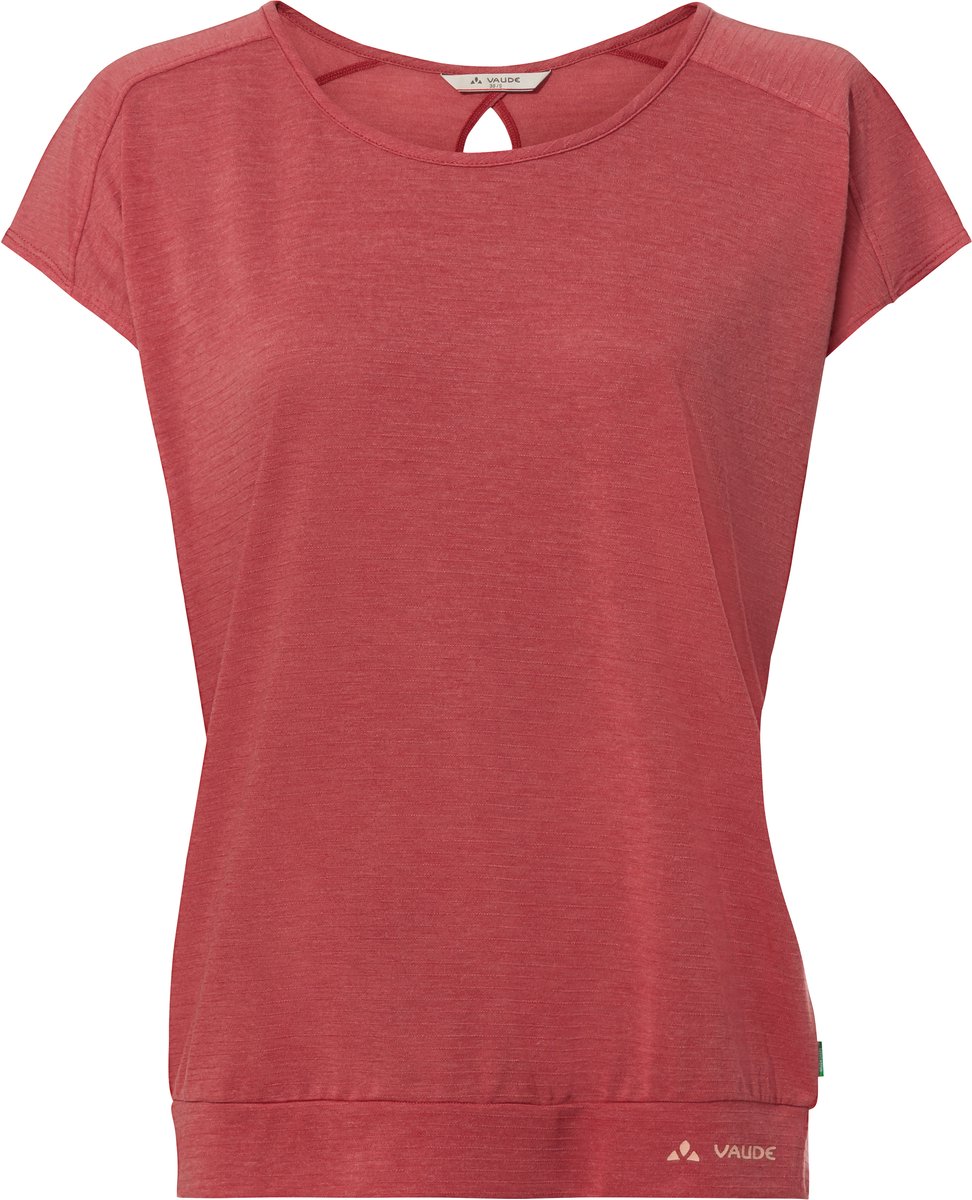 Vaude Women’s Skomer T-shirt Outdoorshirt Dames Brick