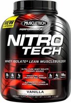 Muscletech Nitro-Tech Performance - Eiwitshake / Proteïne Poeder met Creatine - Cookies & Cream - 1800 gram (39 shakes)