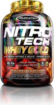 Muscletech NitroTech Whey Gold - Eiwitpoeder/ Eiwitshake - 2270 gram - Chocolade