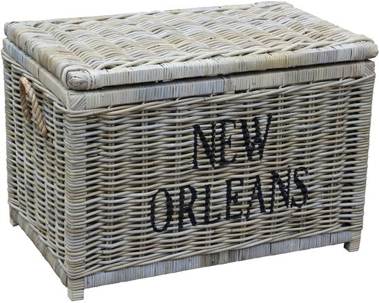 Kist riet New Orleans - Opbergmand