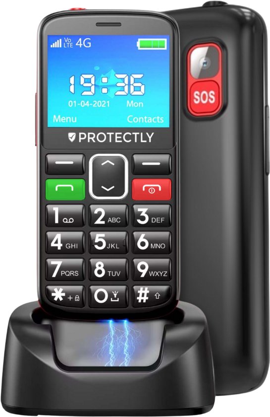 Protectly® Senioren Telefoon 4G