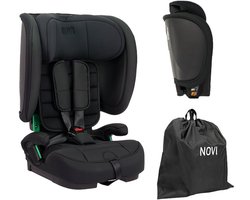 Novi Baby Morris I-Size Autostoel - Zwart - Inclusief Draagtas