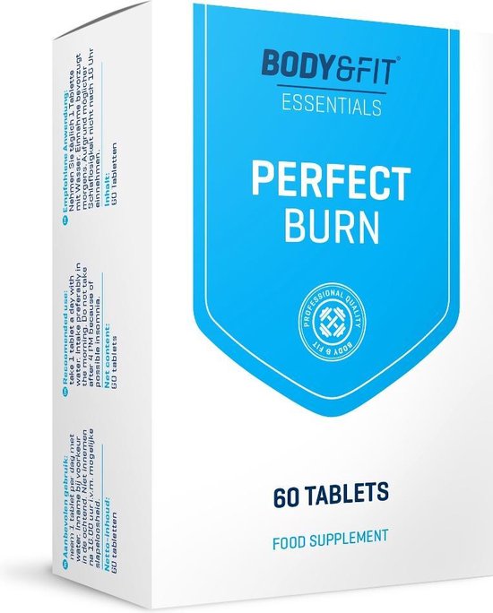Body & Fit Perfect Burn - Groene Thee-extract / Dieetvoeding - 60 tabletten - 74,9 gram per tabblet