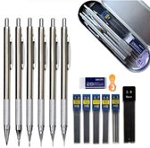 rOtring Isograph Set de dessin technique | 3 stylos fins (0,10 mm ; 0,30 mm ; 0,50 mm)porte-mine