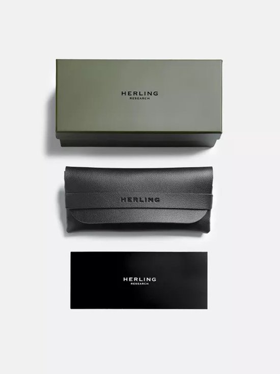 Herling - Auden Sun - Zonnebril - Infinity Black - Unisex - UV400-bescherming - Inclusief Luxe Etui van Herling — afbeelding 5