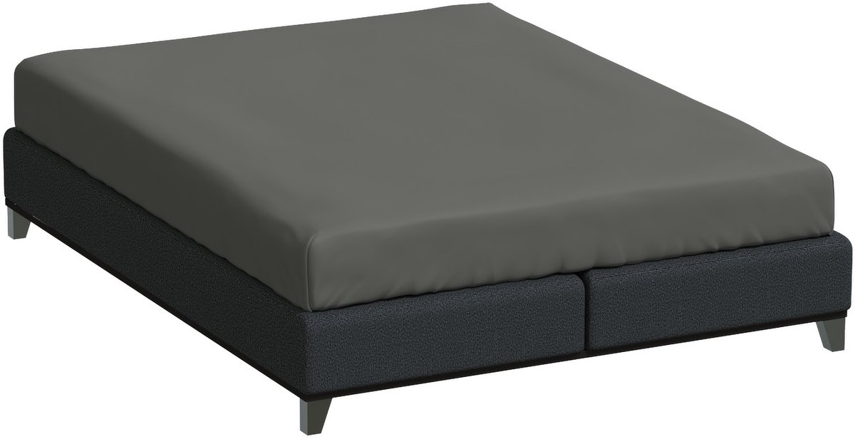 Bella Donna Lits-jumeaux XL Hoeslaken Jersey - lichtantraciet-0215 200/220-220/240