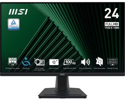 MSI Pro MP245G computer monitor 60,5 cm (23.8") 1920 x 1080 Pixels Full HD LCD Zwart