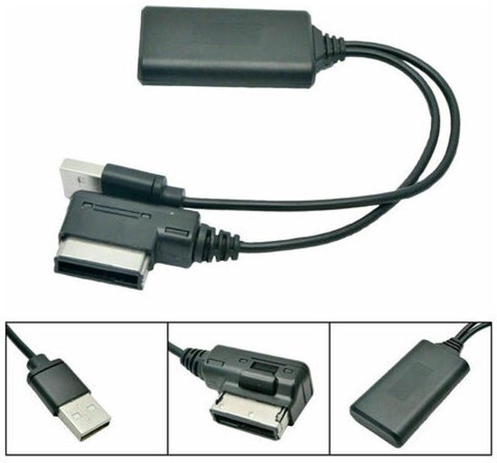 Per AUDI A5 8T A6 4F A8 4E Q7 7L AMI MMI 2G USB AUX Adattatore Cavo