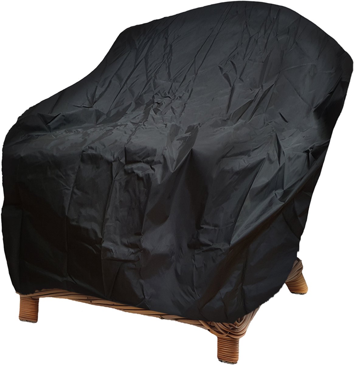 Maxxcovers Beschermhoes voor Tuinmeubelen en Tuinset - Loungeset Hoes Rechthoek - Tuinmeubelhoes 1 Zitsbank - Tuinhoes van Waterdicht Polyester met Opbergtas