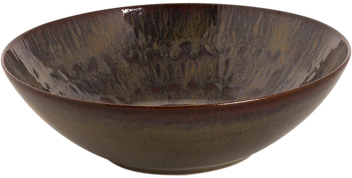 schaal Victory 24cm coupe bruin 4 stuks