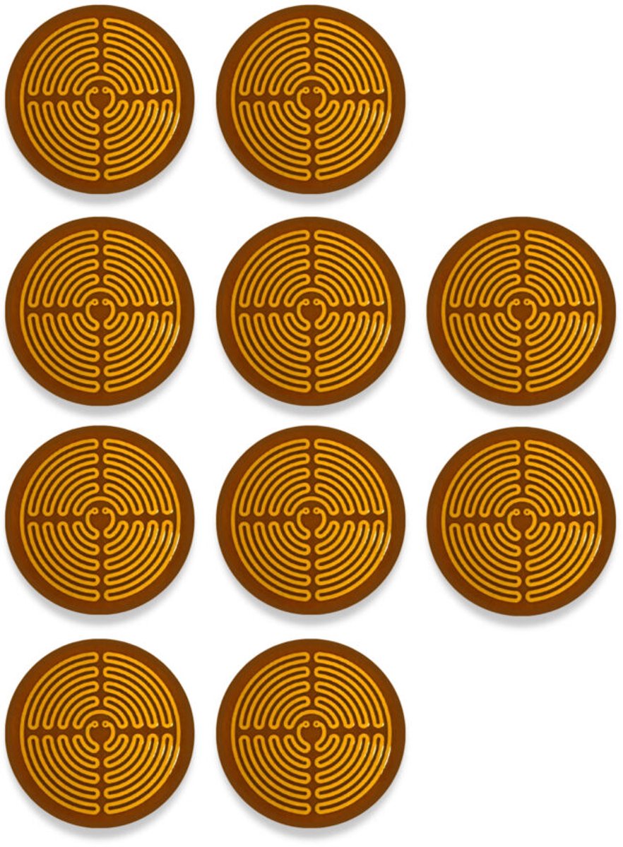 10 stuks - Anti straling telefoon stickers | Bescherming tegen EMF straling | Life-Maxx