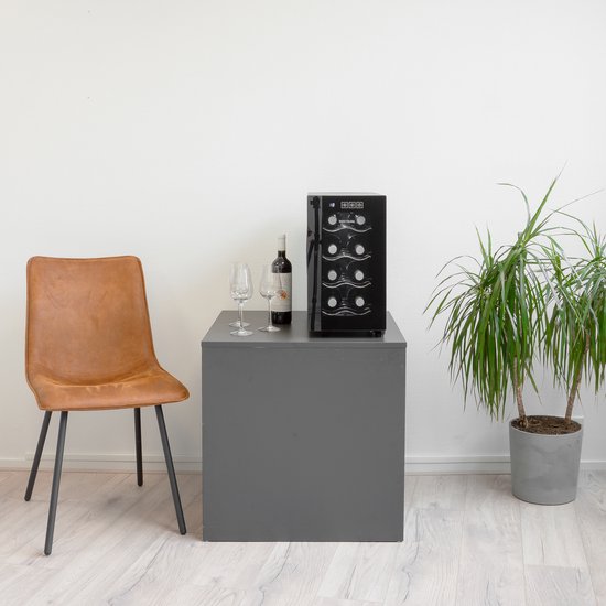 Wine Klima S8-GD - Wijnkoelkast - 12 flessen - enkele zone - Wine - €239,00