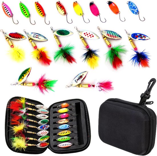 Strapsbocker-Fliegen Set – 18 Stück In 6 Farben, Größen 12/14/16, Perfekt Für Forellen