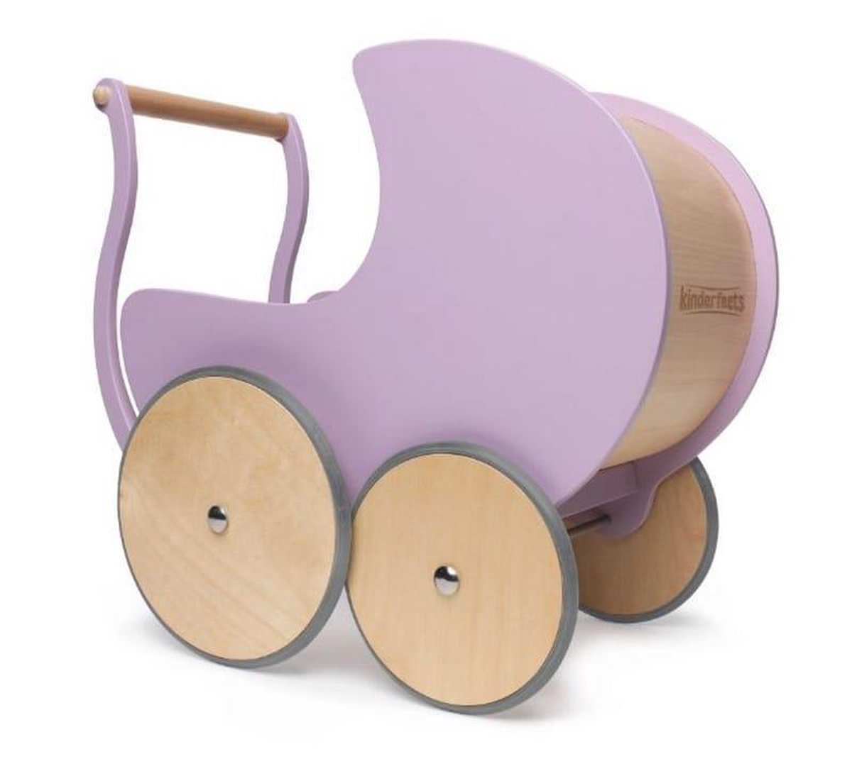 Houten kinderwagen Walker Licht Paars