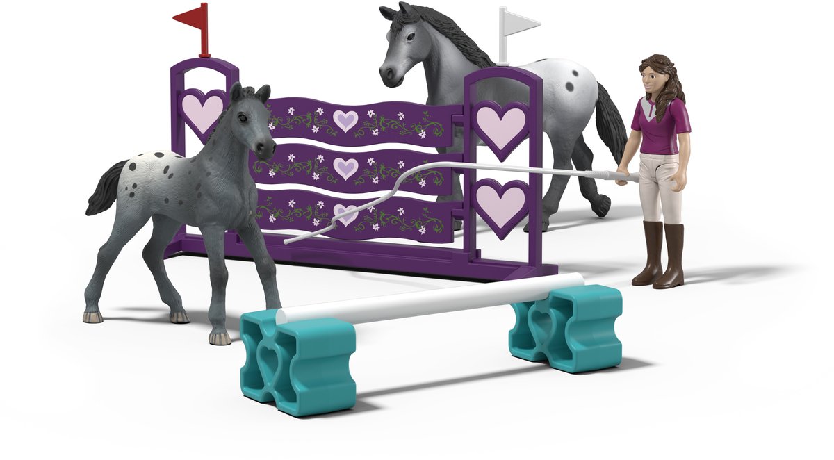 Schleich HORSE CLUB - HORSE CLUB Lisa's toernooitraining - 42776 — afbeelding 4