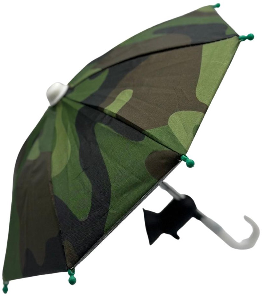 Leger kleurige telefoon parasol met zuignap - Telefoon paraplu - Telefoon houder - parasol tegen oververhitte telefoon - Schaduw telefoon