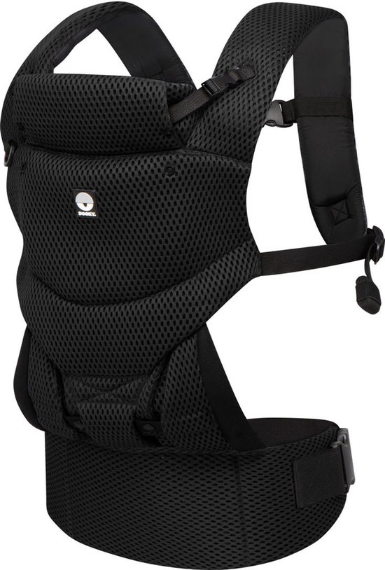 Dooky - Carrier Confort Urbain Noir - Porte- Bébé Zwart