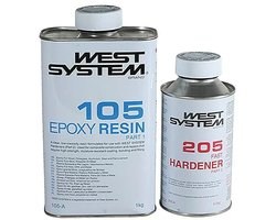 West System 105 Epoxyhars met 205 Harder(snel)