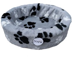 Petcomfort Bontmand Grijs Grote Poot 60 cm