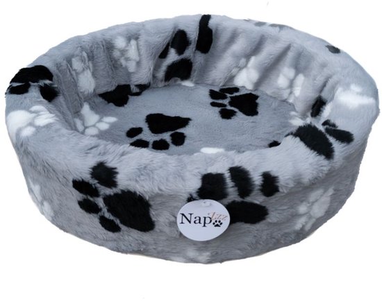 Petcomfort Bontmand Grijs Grote Poot 60 cm
