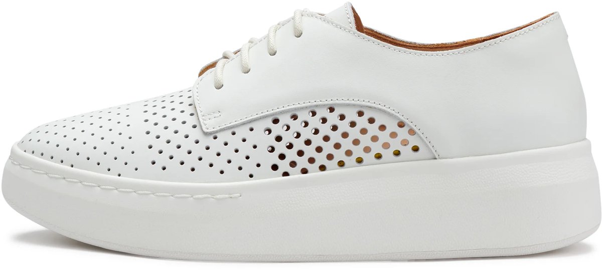 Rollie | Dames | Veterschoen | Derby City Punch White | Maat 39