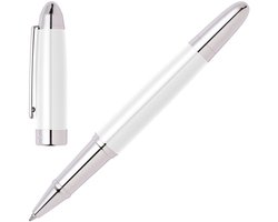 Hugo Boss - HSN0015F - Rollerballpen - wit/zilver - Icon