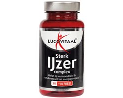 Lucovitaal Sterk IJzer Complex Voedingssupplement - 60 tabletten