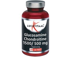 Lucovitaal Glucosamine Chondroïtine 1500/500 mg Voedingssupplement - 150 Tabletten