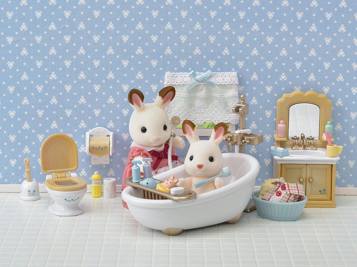 Sylvanian Families 5286 badkamerset-poppenhuisinrichting — afbeelding 18