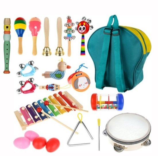 Jouet Musical Montessori 8 En 1 - Instruments Bois Pour Enfants 1-4 Ans, Cadeau Éducatif
