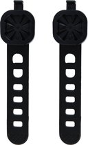 Sangle De Fixation En Silicone Pour Feu Arrière De Vélo - Réglable 45°, Antidérapante Et Ultra-souple