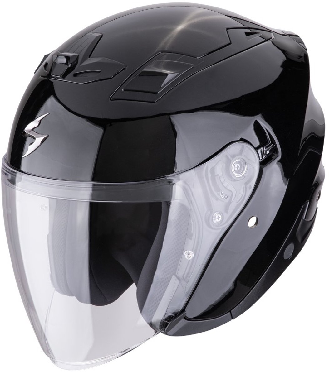 Scorpion EXO-Z1 Metallic Zwart Jethelm - Maat L - Helm