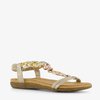 Blue Box meisjes sandalen met vlechtdetail - Goud - Maat 31
