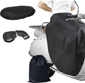 Scovero Scooter Beenkleed met Handmoffen & Zadelhoes – Waterdicht & Winddicht – Scooter handschoenen – Beenwarmer Hoes – Opbergtas & Zijzakken – Scooter – Scootmobiel