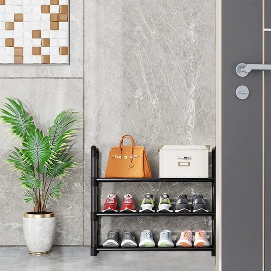 Shoe Level Rack Shoe Rack with Levels | bol