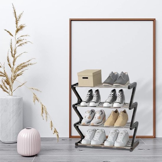 Shoe Level Rack Shoe Rack with Levels | bol