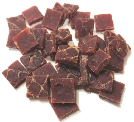 Roxy Snacks 100% Paard Soft Trainers - 500g - Hypoallergeen - Graanvrij - Glutenvrij - Gedroogd vlees - Hondensnacks - Puppy - Snoepjes - Training - Hondensnoepjes - Beloningssnoepjes hond - Zachte Hondenkoekjes