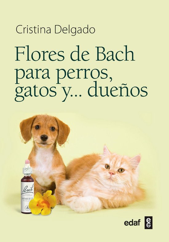 Flores de Bach para perros, gatos y dueños - cover